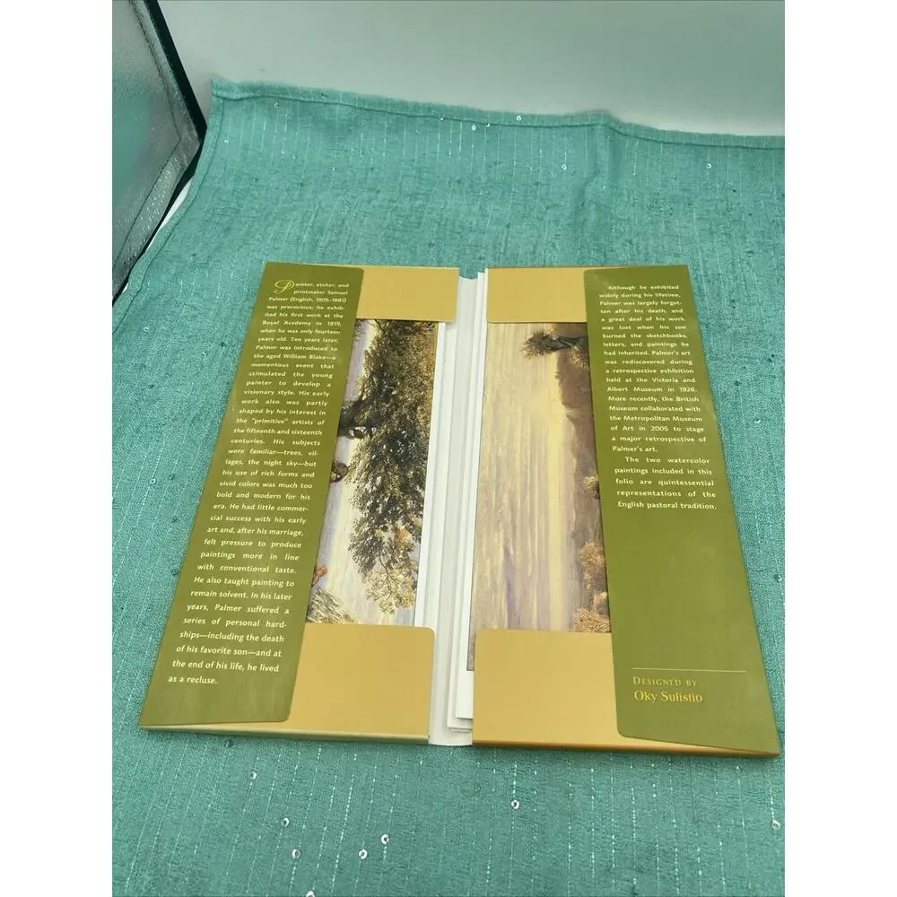 Samuel Palmer: A Folio of Notecards Pomegranate Manchester Art Gallery Art Cards